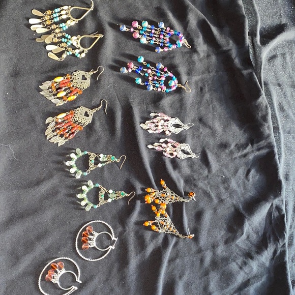 CHANDELIER  EARRINGS - Picture 1 of 12
